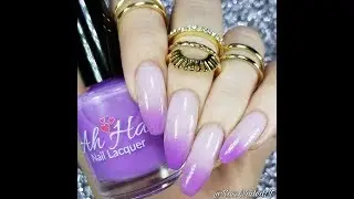 Hopefull - Ah-ha Nail Lacquer || Indie Nail Polish Swatch Application