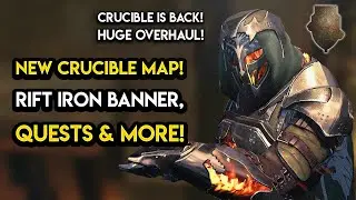 Destiny 2 - NEW MAP! DISJUNCTION! Rift Returns, Young Wolf Quest, Huge Crucible Updates and More!
