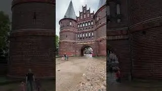 The Holsten Gate at Lubeck - Germany, Schleswig-Holstein State