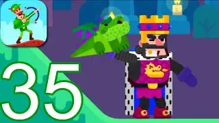 Bowmasters - Gameplay Walkthrough Part 35 - King Royal Blood (ios,Android)