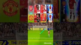 Arsenal⚪ 🆚 ⚫Man United | Premier League | 💯 #short#t6#ShortT6
