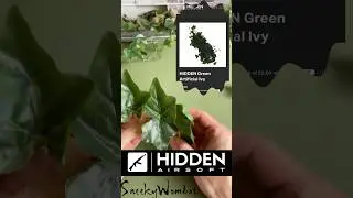 Airsoft crafting materials! HiddenAirsoft Artificial Ivy #airsoftuk #ghilliesuit