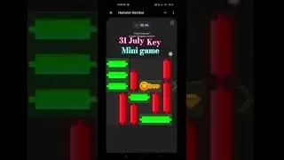 Hamster combat mini game | Hamster combat key | Hamster combat today key | #hamsterkombatkey .