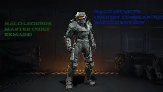 Halo Infinite Frederic-104's armor review (Cohort Commander)