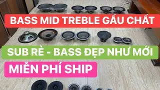 23/12 LH#0769178179 CHEAP SUBWOOFER - HUGE BASS, TREBLE, AND MID-RANGE, GREAT FOR MUSIC AND KARAO...