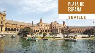 Spanish Square, like small Venice, Seville, Spain / Plaza de Espa&ntilde;a, Sevilla, the best city in Spain