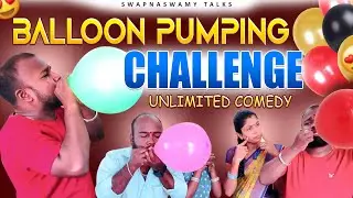 Balloon Pumping Challenge @SINDHOORTV @SwapnaSwamyVlogs