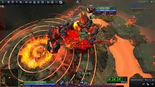 Dota 2. Reincarnation RPG. Atlas, соло убийство.