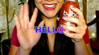 ASMR Bubly Cherry Bubbly Drink Burps