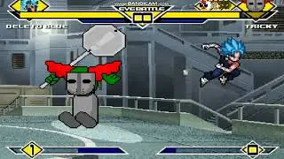 M.U.G.E.N Deleto Blue Being a TOUGH Fighter