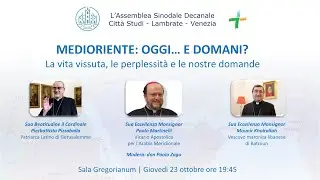 Medioriente: oggi&hellip; e domani?