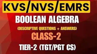 Descriptive + Objective | TGT / PGT Computer Science | Class-2 | EMRS / KVS / NVS | Full Syllabus