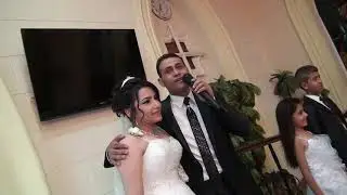 المرنم عماد عياد يرنم في فرحه لعروسته
