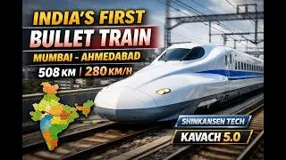 Mumbai&ndash;Ahmedabad Bullet Train Project to Power Economic Growth in Western India