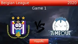 RSCA Esports vs Timeout Esports Highlights | Belgian League Spring Playoffs miniFinal Game 1