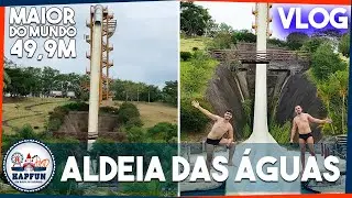 O mais ALTO toboágua do mundo existe e fica no Brasil - Aldeia das Aguas
