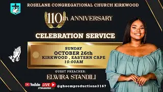 Roselane Congregational Church Kirkwood 110th Anniversary Kirkwood