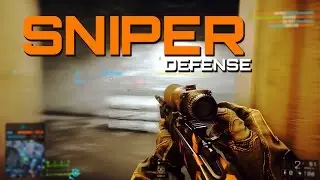 Battlefield 4: M40A5 Sniping Defense Live on PS4