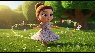 Baby Uma&rsquo;s Glass Mosaic Meadow | Colorful Nursery Rhyme & Kids Songs for Toddlers 🌸🪞🌈