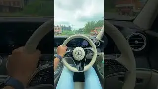 Self - Drive 2022 EQS Autonomous Level 3 #short #shorts #mercedce