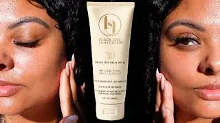 *NEW* Black Girl Sunscreen FOR THE VANILLA GIRLS ✨ Review: Vanilla Scented? (No White Cast!)