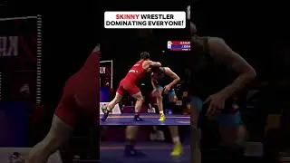 Skinny Wrestler Takes Down BIGGER Opponents With EASE
