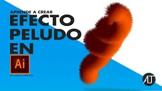 Tutorial Efecto peludo Adobe Illustrator
