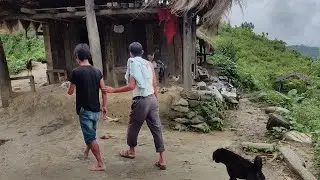 Brothers in hand || Mountain life || Village lifestyle || Rural Life || of Nepal