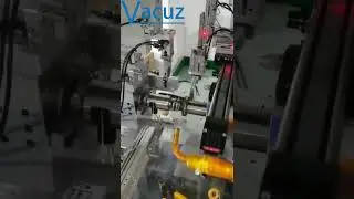 Dual Coil Vacuz Automatic Bobbinless Wireless Charging Coil Inductor Needle Winding Machine Price