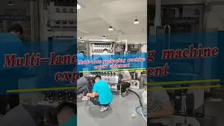 Multi-lane packaging machine export shipment, Global Direct Reach #packingmachine #packagingmachine
