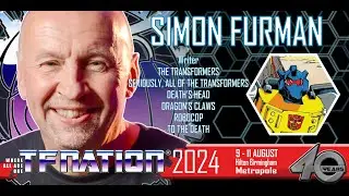 TRANSFORMERS: Comic book writer Simon Furman to attend TFNation 2024