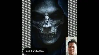 muka sesosok iblis | Reza reaction