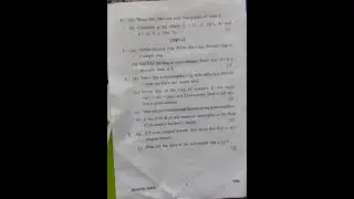 Modern Algebra (maths) ||B.A/B.sc-3( semester 5) ||2022 Question paper||Punjab university