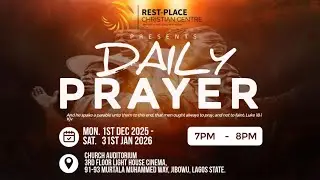 DAILY PRAYER - DAY 41 OF 62
