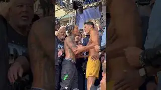 Mayhem at the weigh-in! #DavisGarcia