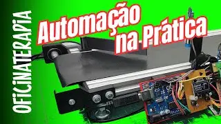 Automação Industrial na Prática: Kit Didático Completo em Funcionamento