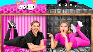 Секретный Домик Под Кроватью | Сумасшедший Челлендж от TeamTeen Challenge
