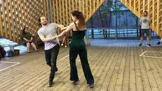Jukka & Kristina 2021 Brazilian Zouk Demo at Annantalo