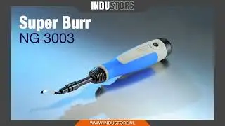 Industore: Handontbramer Noga Super Burr | Ontbramer met telescopische houder, voor zwaar ontbramen.