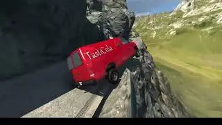 Cliff Drops #4 - BeamNG.drive | Cliff Fall