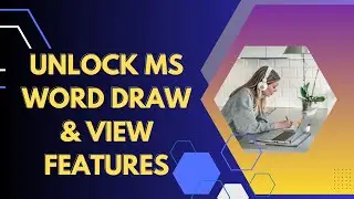 🚀 MS Word Draw & View Menu Full Tutorial | Complete Guide for Beginners 🚀