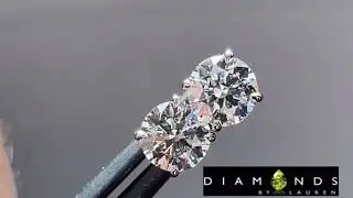 Hearts and Arrows Lab Diamond Studs R10317