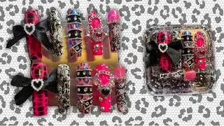 Y2K Coquette Press On Set | Pinterest Inpso Nail Art | Press On Nail Art