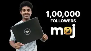 Moj 1Lakh Followers Special Gift Unboxing | Neeraj Sukumaran.