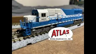 Will it run? Used N Scale Atlas EMD SD60 Demonstrator. Trains with Shane Ep48