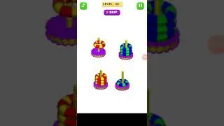 Bubble Sort it 3D game level 10 to 15