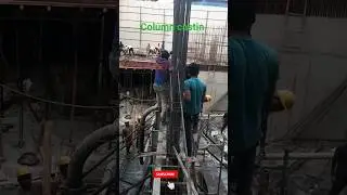 Rmc Concrete Direct Columns casting #youtubeshorts #viral #rmc