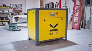 Compresor de Tornillo 20 HP Kalia #compresor #manufacturing #industrial #compressor #industry #cnc
