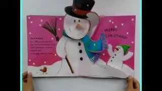 The very smiley snowman pop up by Jolly Kids Books Thailand