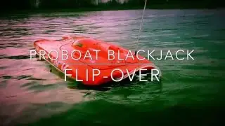 RCVIDS - Proboat Blackjack 29 Flip Overs (Slow motion crash) 6s lipo